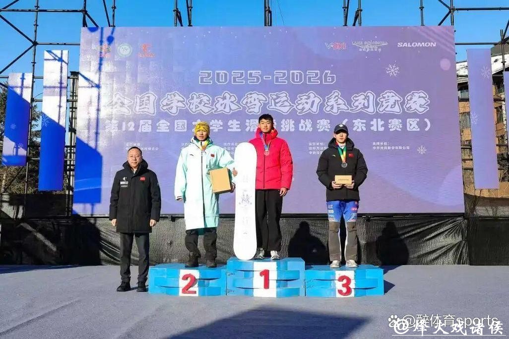 全国大学生滑雪挑战赛总决赛在松花湖举行